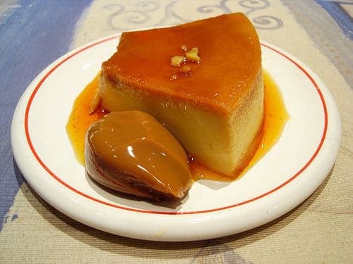 Imagen de Flan con dulce de leche