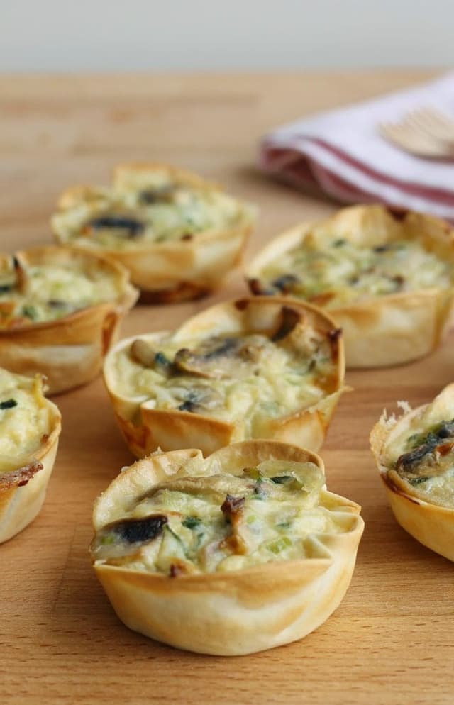 Imagen de Canastita de muzza y champignon